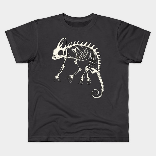 Panther Chameleon Kids T-Shirt by Khalico